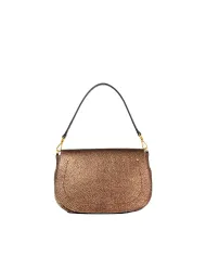 Gianni Chiarini Borsa piccola pelle e camoscio Olga Bronzo
