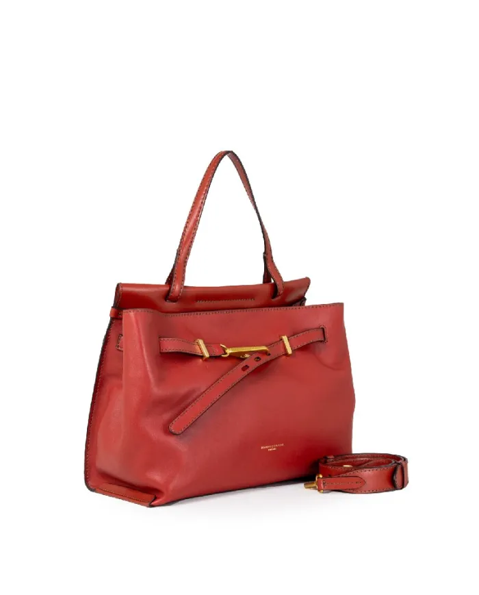 Gianni Chiarini Borsa a mano in pelle Tilda Mattone