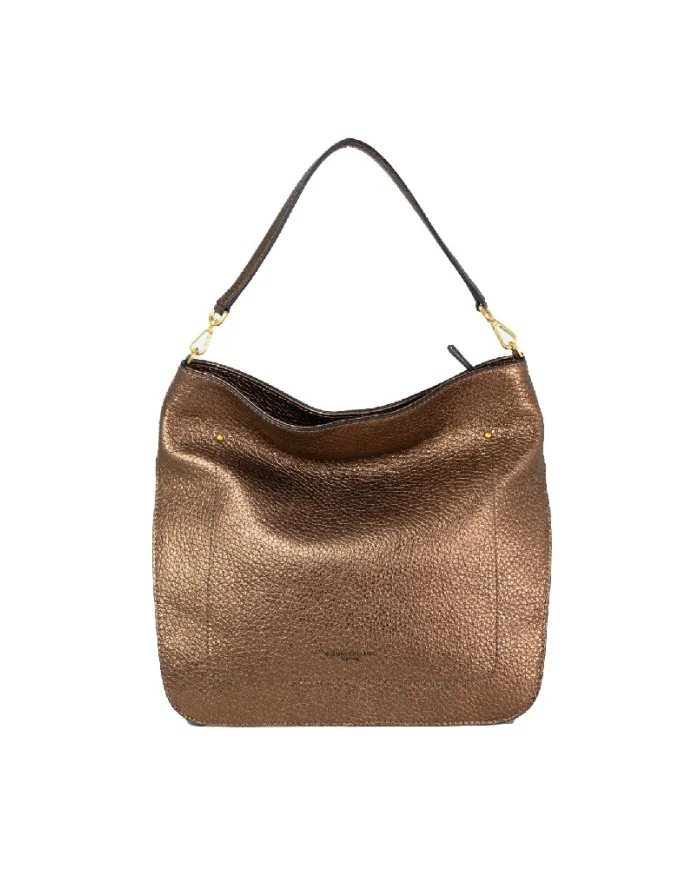Gianni Chiarini Borsa tracolla grande Olga Bronzo