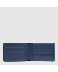 Piquadro Portafoglio uomo Atlas Blu