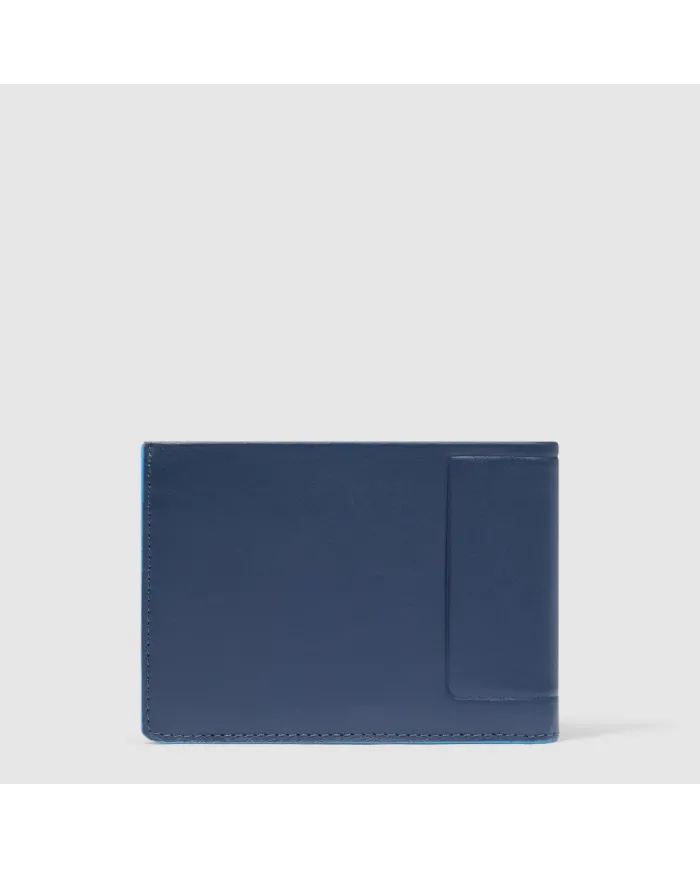 Piquadro Portafoglio uomo Atlas Blu