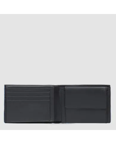 Piquadro Portafoglio uomo Atlas Nero