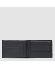 Piquadro Portafoglio uomo Atlas Nero