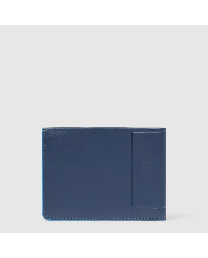 Piquadro Portafoglio uomo Atlas Blu