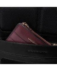 Piquadro Zaino pelle porta pc 14" Patricia Nero