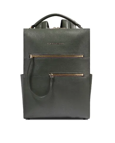 Piquadro Zaino pelle porta pc 14" Patricia Verde
