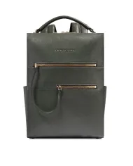 Piquadro Zaino pelle porta pc 14" Patricia Verde