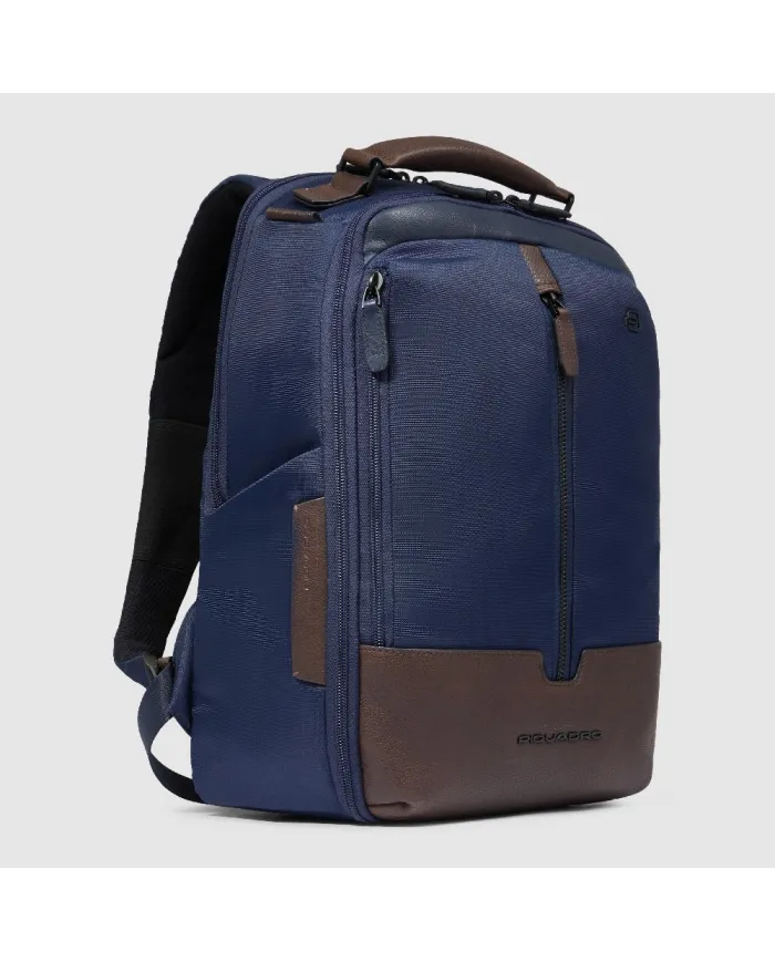 Piquadro Zaino porta pc 14 Marcel Blu/Testa moro