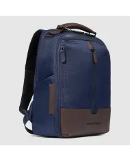 Piquadro Zaino porta pc 14 Marcel Blu/Testa moro