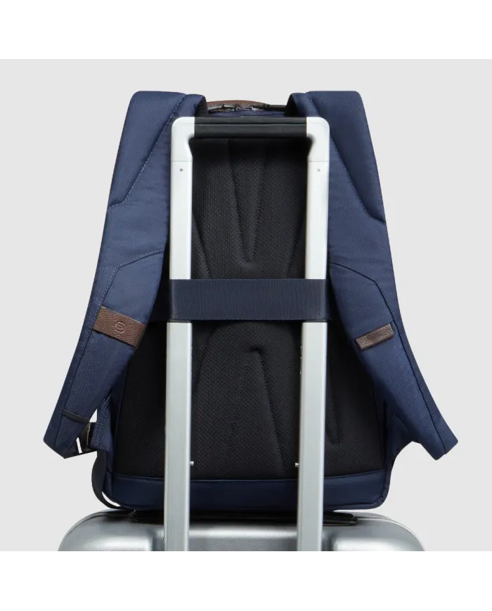 Piquadro Zaino porta pc 14 Marcel Blu/Testa moro