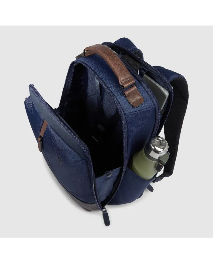 Piquadro Zaino porta pc 14 Marcel Blu/Testa moro