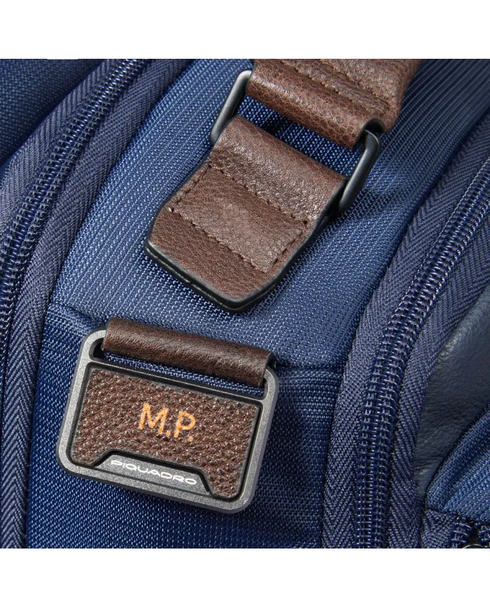 Piquadro Zaino porta pc 14 Marcel Blu/Testa moro