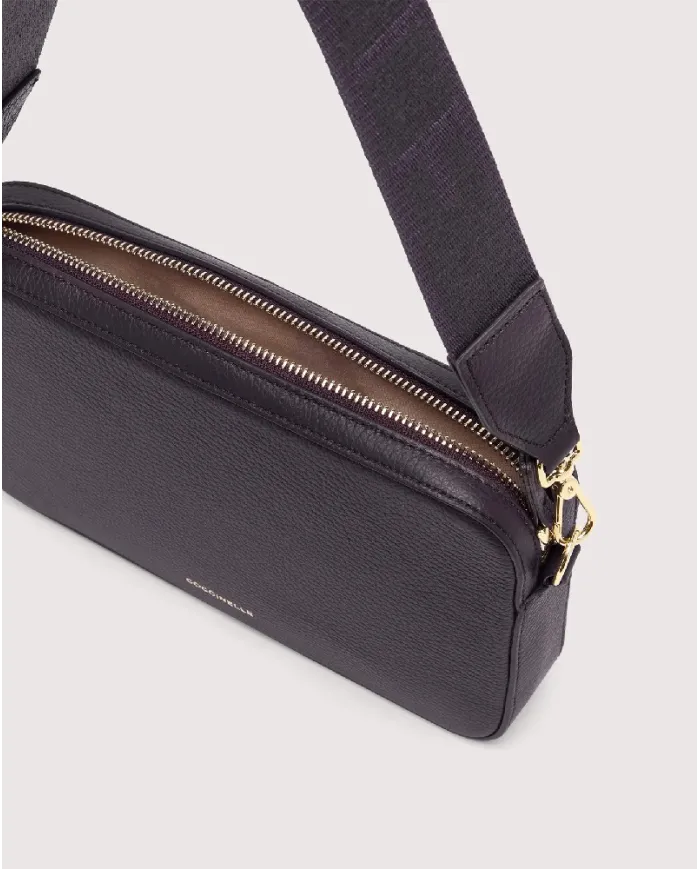 Coccinelle Borsa in pelle Tebe mini Viola