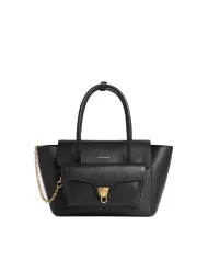 Coccinelle Borsa con pochette Double Beat medium Nero