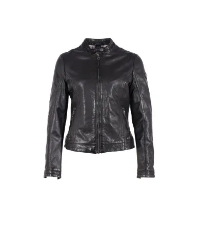 Gipsy Giubboto donna pelle.Nero Gipsy Giubboto donna pelle.Nero