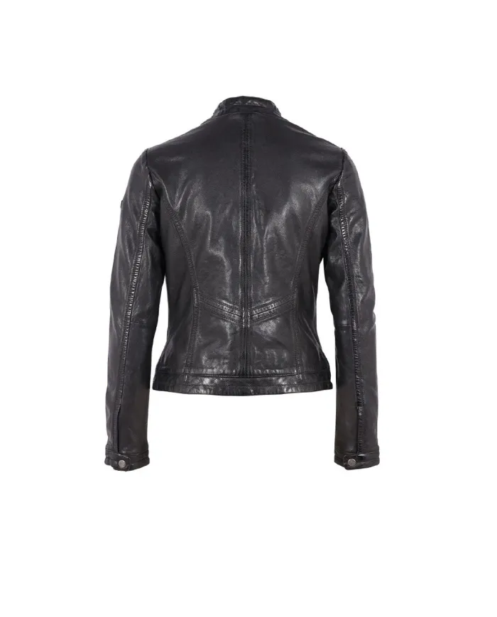 Gipsy Giubboto donna pelle.Nero