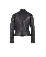 Gipsy Giubboto donna pelle.Nero