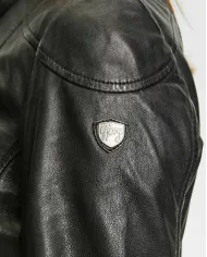 Gipsy Giubboto donna pelle.Nero