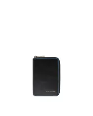 Piquadro Portafoglio piccolo Blue square Nero