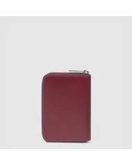 Piquadro Portafoglio piccolo Blue square Rosso