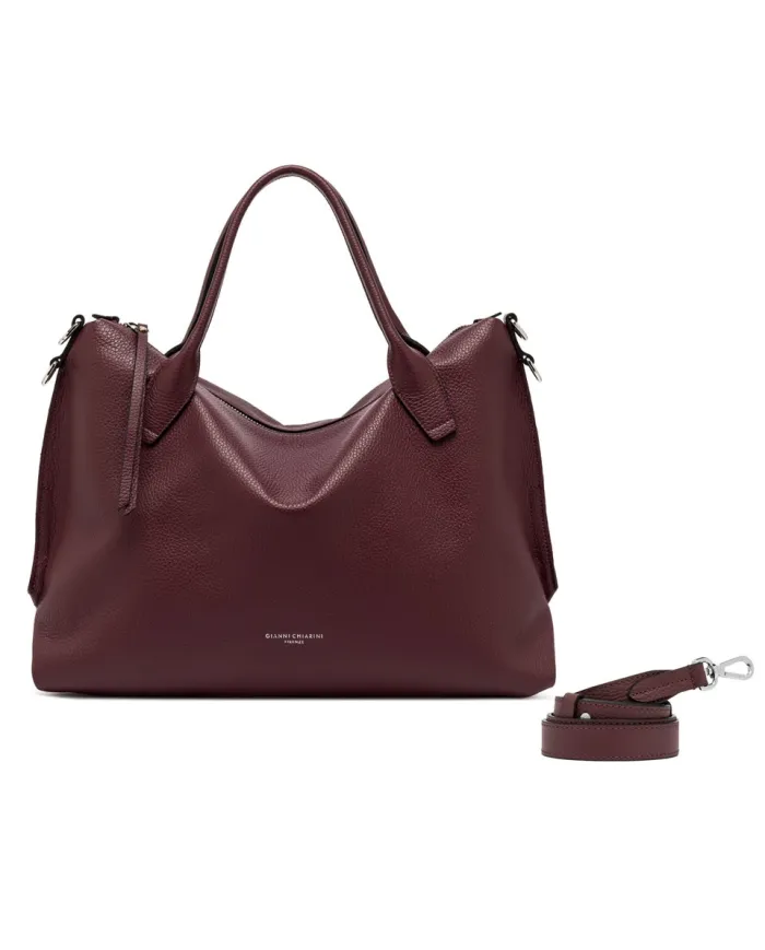 Gianni Chiarini Borsa a mano grande Virginia Bordeaux Gianni Chiarini Borsa a mano grande Virginia Bordeaux