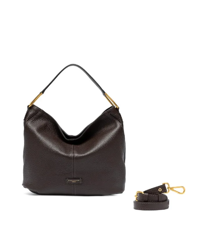 Gianni Chiarini Borsa a tracolla Natasha Testa moro Gianni Chiarini Borsa a tracolla Natasha Testa moro