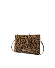 Gianni Chiarini Pochette cavallino Hermy Cuoio/Nero