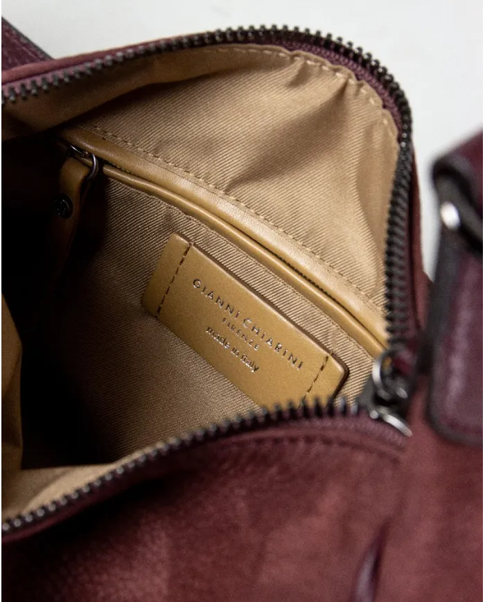 Gianni Chiarini Borsa piccola nabuk Charlotte Bordeaux Gianni Chiarini Borsa piccola nabuk Charlotte Bordeaux