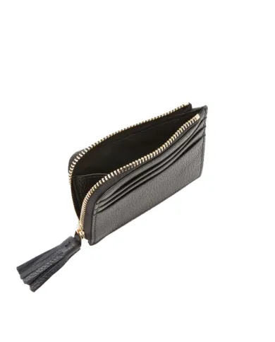 Coccinelle Porta carte di credito Tassel Nero Coccinelle Porta carte di credito Tassel Nero