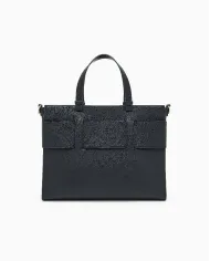 Armani Exchange Borsa a mano grande Nero Armani Exchange Borsa a mano grande Nero