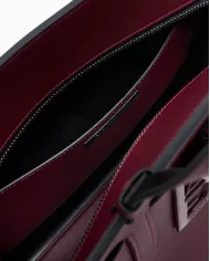 Armani Exchange Borsa a mano grande Bordeaux