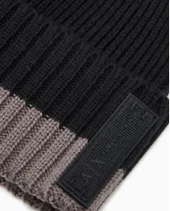 Armani Exchange Berretto uomo misto lana Nero