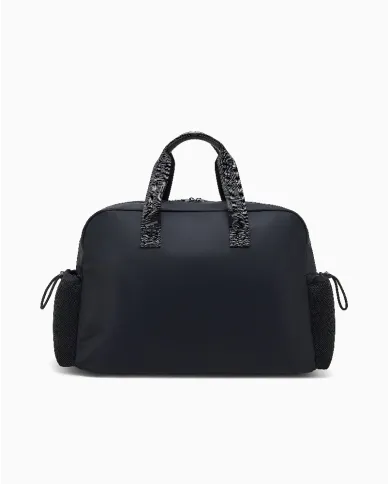 Armani Exchange Borsone in tessuto nylon Blu/Nero