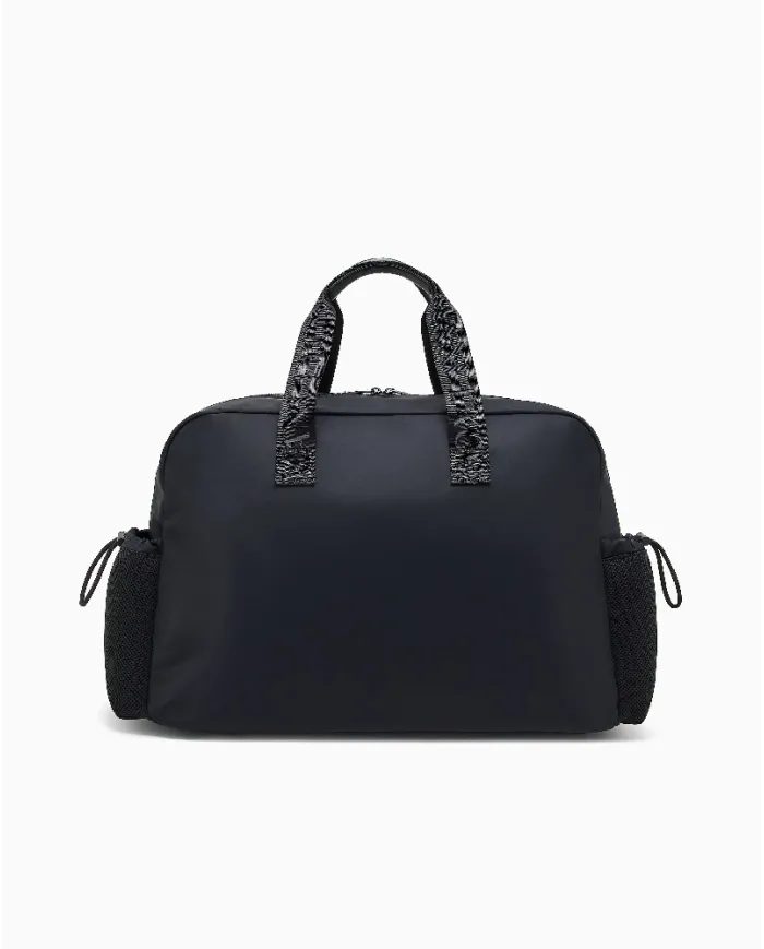 Armani Exchange Borsone in tessuto nylon Blu/Nero