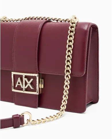 Armani Exchange Borsa a tracolla Bordeaux