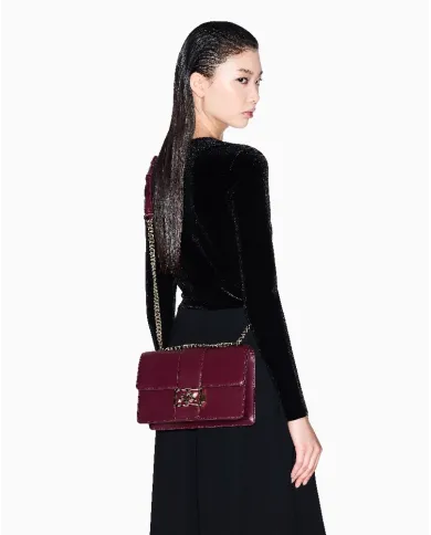 Armani Exchange Borsa a tracolla Bordeaux