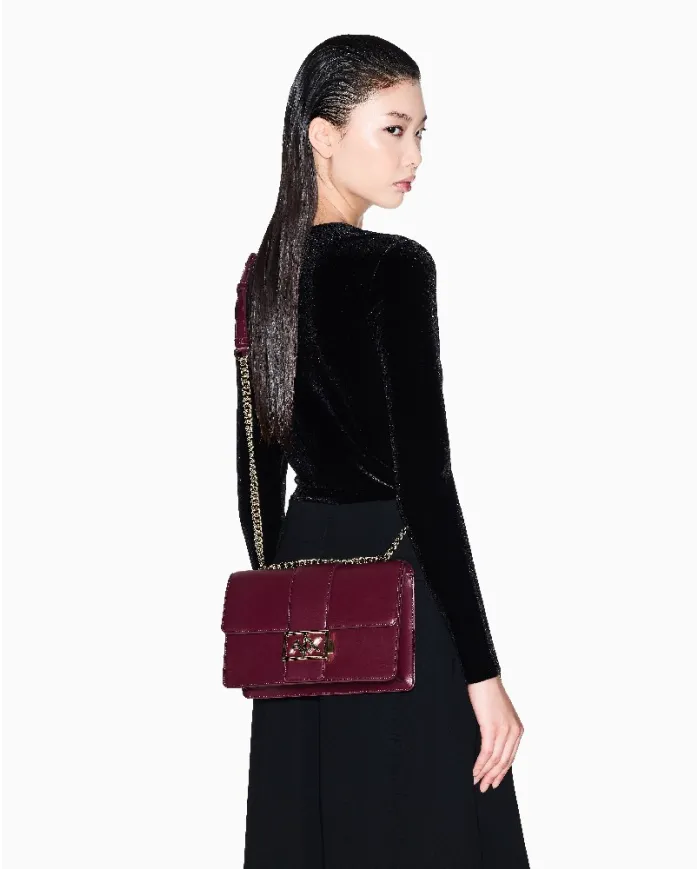 Armani Exchange Borsa a tracolla Bordeaux