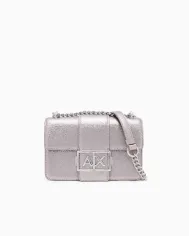 Armani Exchange Borsa piccola bandoliera Grigio