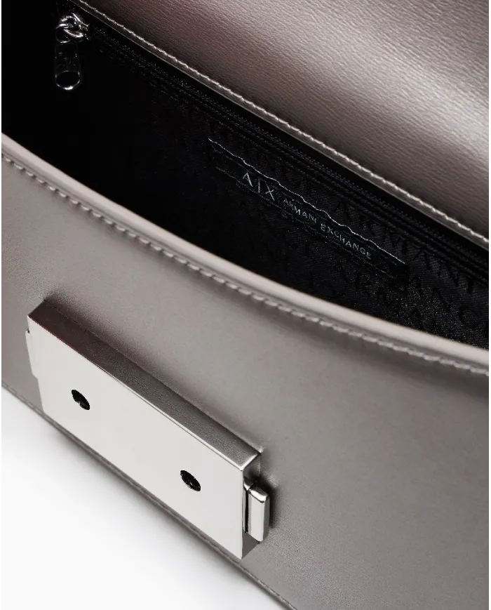 Armani Exchange Borsa piccola bandoliera Grigio