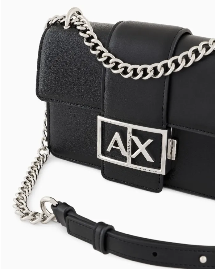 Armani Exchange Borsa piccola bandoliera Nero