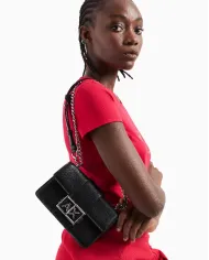 Armani Exchange Borsa piccola bandoliera Nero