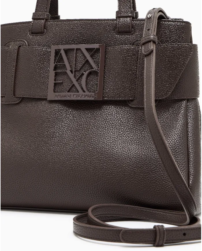 Armani Exchange Borsa a mano Testa moro