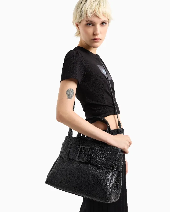 Armani Exchange Borsa a mano Nero