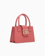 Armani Exchange Borsa a mano piccola Rosso Geranio