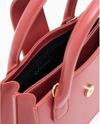 Armani Exchange Borsa a mano piccola Rosso Geranio