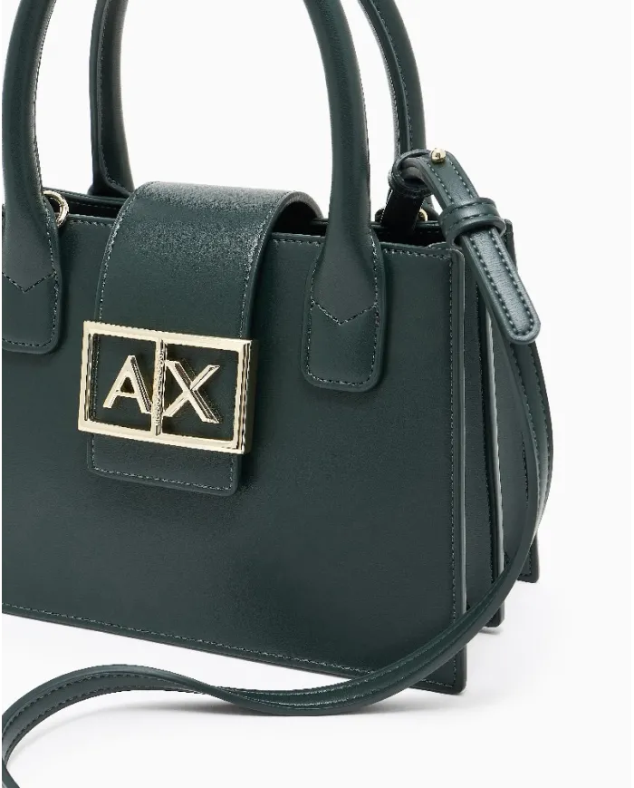 Armani Exchange Borsa a mano piccola Verde
