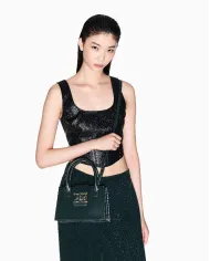 Armani Exchange Borsa a mano piccola Verde