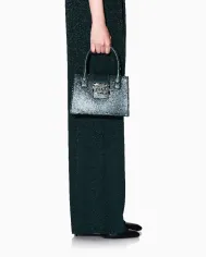 Armani Exchange Borsa a mano piccola Verde