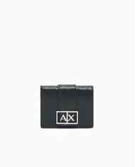 Armani Exchange Portafoglio piccolo donna Nero