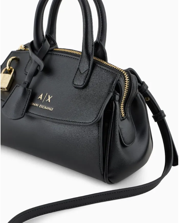 Armani Exchange Borsa a mano piccola Nero